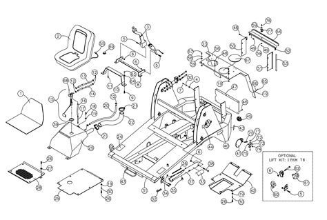 terex position track parts